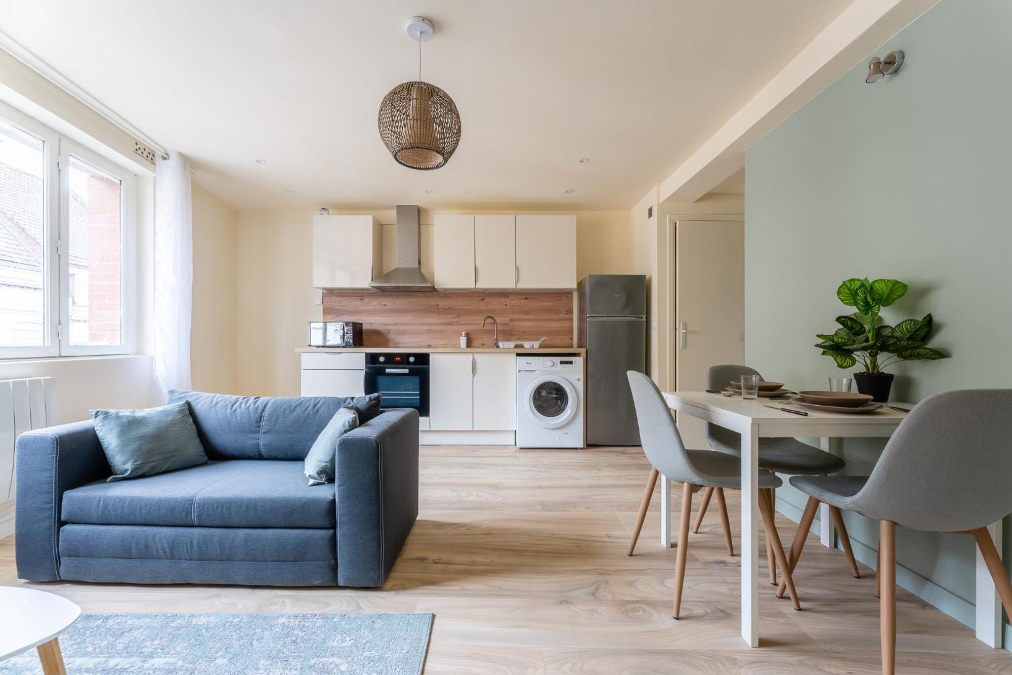 Le Chic - Appartement Elegant & Cosy En Hyper-Centre De Douai Bagian luar foto